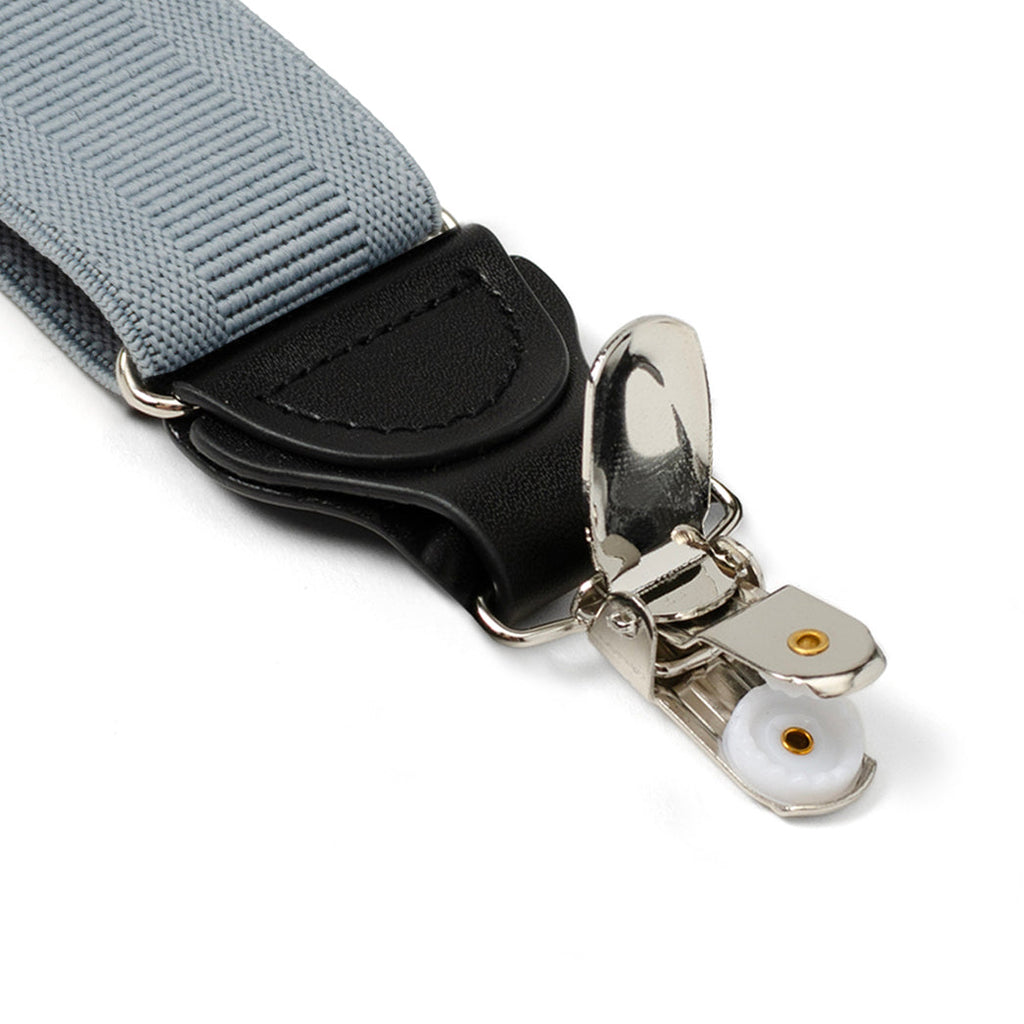 Gray Convertible Suspenders (iSuspenders Pro in Gray), photo 3 of 7