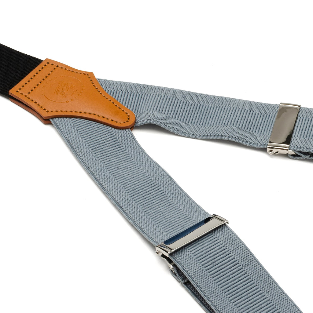 Gray Convertible Suspenders (iSuspenders Pro in Gray), photo 4 of 7