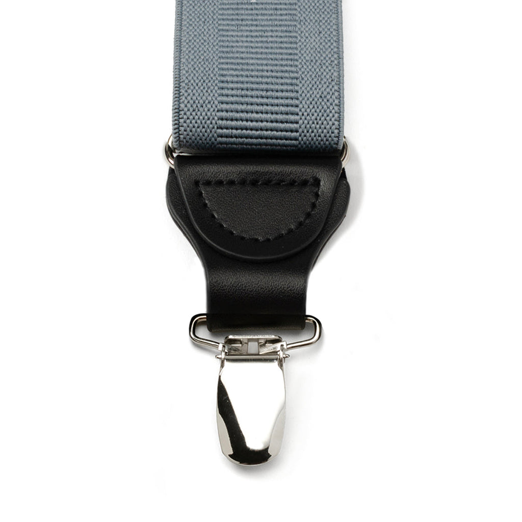 Gray Convertible Suspenders (iSuspenders Pro in Gray), photo 5 of 7