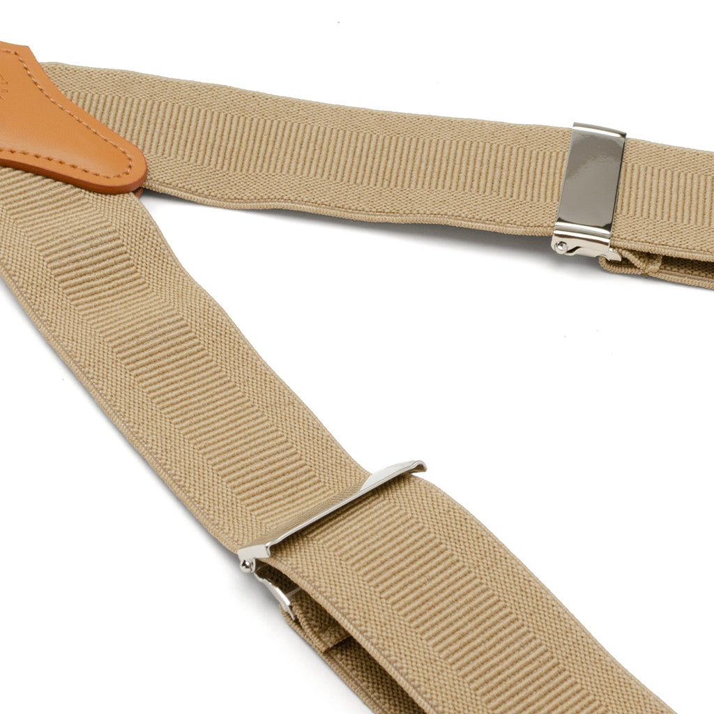 Tan Convertible Suspenders (iSuspenders Pro in Tan), photo 4 of 7