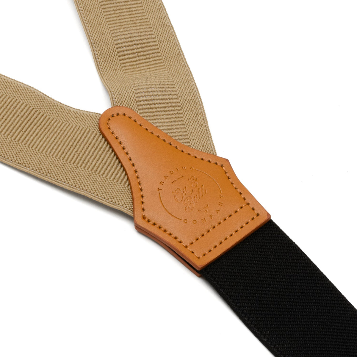 Tan Convertible Suspenders (iSuspenders Pro in Tan), photo 6 of 7